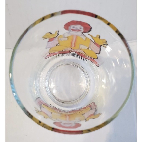 1970's McDonald's collector series Character Glass Ronald McDonald - Picture 5 of 6